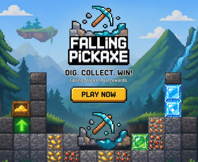 Falling Pickaxe App Android